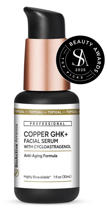 Copper GHK+ Facial Serum with Cycloastragenol